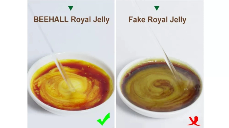 Beehall Health Food Factory Hot Sale Custom Logo Fresh Royal Jelly