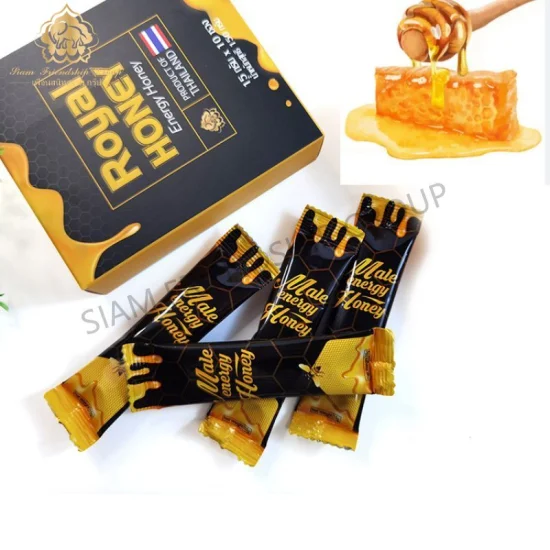 Produit sexuel en gros Royal Honey Produit de sexe OEM Abeille pure Merveilleux miel Purenatural Vital Health Men King Pure Royal VIP Honey